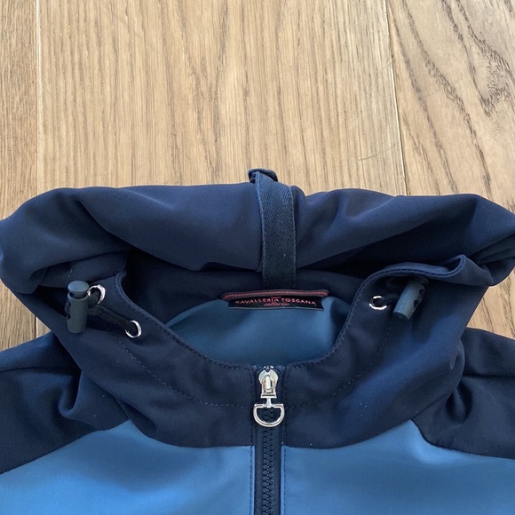 Cavalleria Toscana Unisex Hooded Zip Jacket - Picture 13 of 14